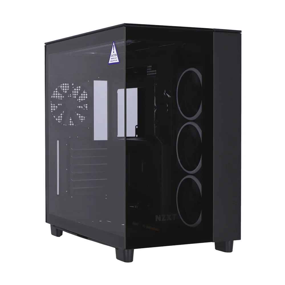 NZXT H9 Elite ATX Mid-Tower Case with Dual Chamber White CM-H91EW